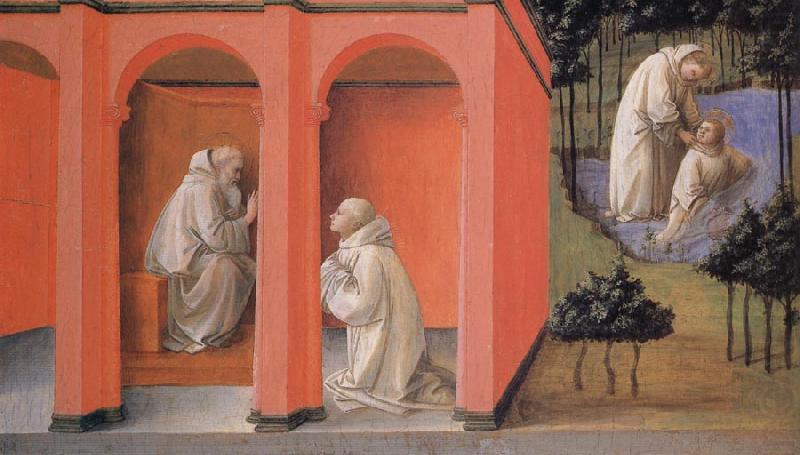 The Miraculous Rescue of St Placidus, Fra Filippo Lippi